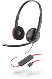 Poly Blackwire C3220 USB-C Windows/Mac OS Auriculares