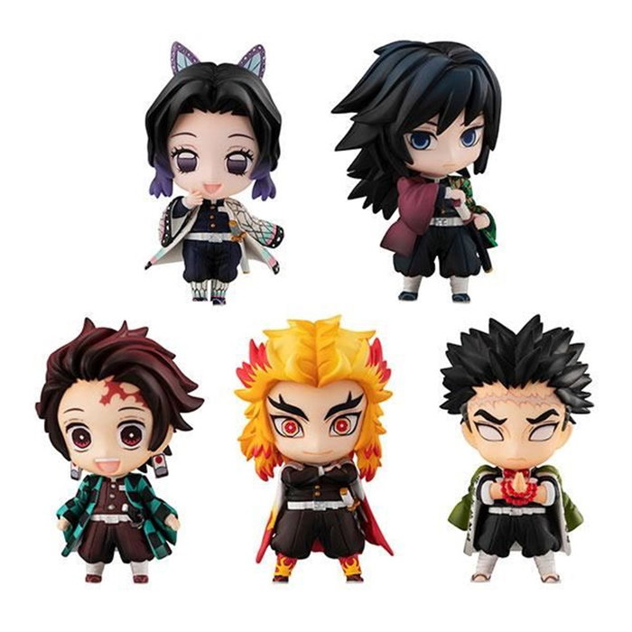 Megahouse Pack de 5 Figuras Demon Slayer: Kimetsu no Yaiba - Tanjiro y el Set de los Hashira Megahouse Pack de 5 Figuras Demon Slayer: Kimetsu no Yaiba - Tanjiro y el Set de los Hashira