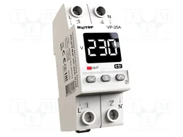 DIGITOP ELECTRIC VP-25A-G3W Relé de monitorización de tensión 230VAC
