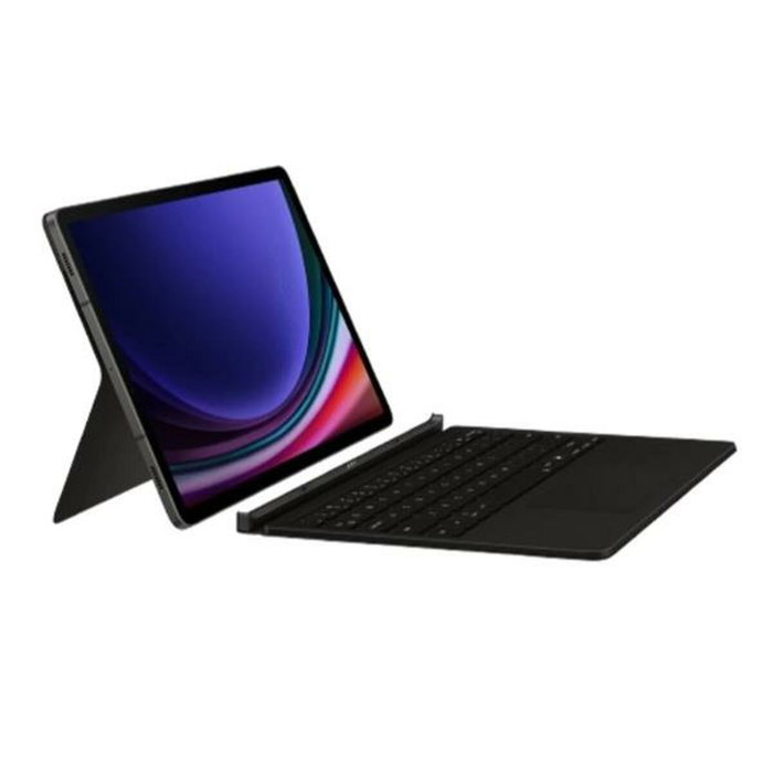Samsung Book Cover con teclado para Galaxy Tab S9 y S9 FE, Español, Negro Samsung Book Cover con teclado para Galaxy Tab S9 y S9 FE, Español, Negro