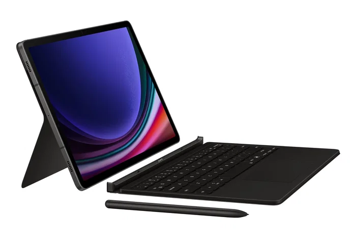 Samsung Book Cover con teclado para Galaxy Tab S9 y S9 FE, Español, Negro Samsung Book Cover con teclado para Galaxy Tab S9 y S9 FE, Español, Negro