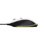 Trust GXT 109W Felox Ratón Gaming para Mano Derecha, USB Tipo A, Óptico 6400 DPI, 6 Botones Programables, LED Multicolor, Cable 1.5m, Blanco