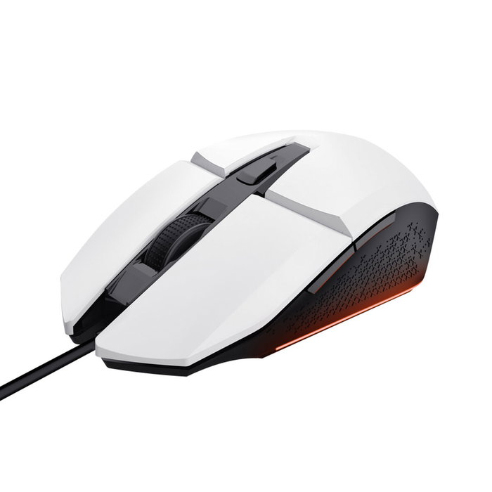 Trust GXT 109 Felox Ratón Gaming Blanco