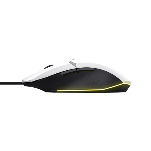 Trust GXT 109 Felox Ratón Gaming Blanco
