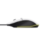 Trust GXT 109 Felox Ratón Gaming Blanco