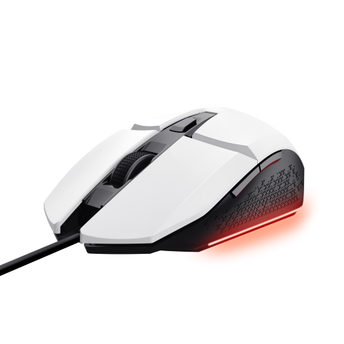 Trust GXT 109 Felox Ratón Gaming Blanco
