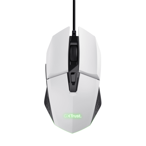 Trust GXT 109 Felox Ratón Gaming Blanco