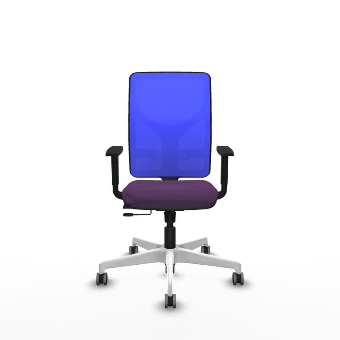 PIQUERAS Y CRESPO Silla de oficina Motilla con mecanismo Sincro/Traslack, Morado y Azul PIQUERAS Y CRESPO Silla de oficina Motilla con mecanismo Sincro/Traslack, Morado y Azul
