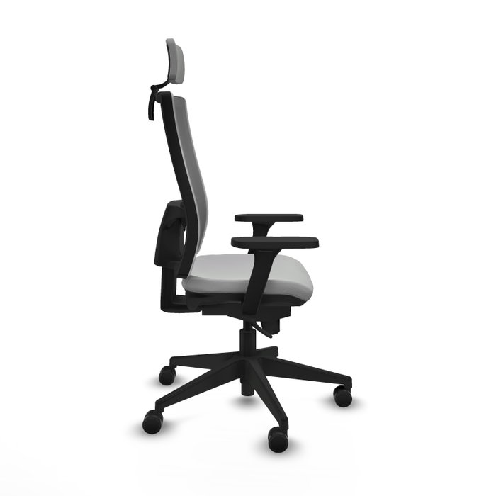 PIQUERAS Y CRESPO Silla de oficina Horna Gris con Mecanismo Sincro PIQUERAS Y CRESPO Silla de oficina Horna Gris con Mecanismo Sincro
