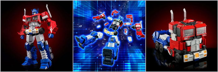 Transformers Figura Diecast Combot Optimus Prime 19 cm