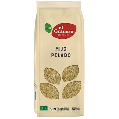 El Granero Integral Mijo Pelado Bio 500g (Pack de 12 unidades) El Granero Integral Mijo Pelado Bio 500g (Pack de 12 unidades)