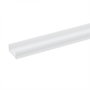 Greenice Pack 2 Perfil de Aluminio para LEDs Difusor Opal Tira 2M