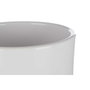 Ibergarden Set de 2 Macetas de Cerámica Cilindro Gris