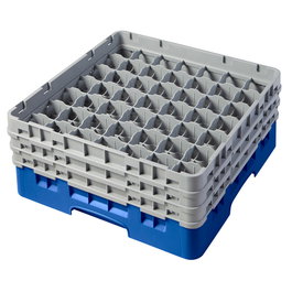 CAMBRO Cesta de lavado 49 comp. Azul