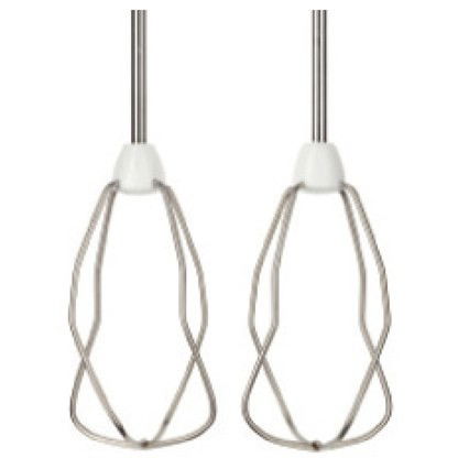 Bosch Batidora de Mano ErgoMixx MFQ36440 450 W - Blanca con Varillas y Ganchos para Amasar, 5 Velocidades, Turbo