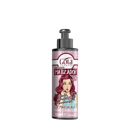 Gota Dourada Matizador 3D Marsala 120 ml