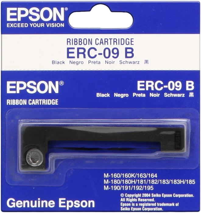 Epson Cinta de Nylon Negra ERC-09B Original
