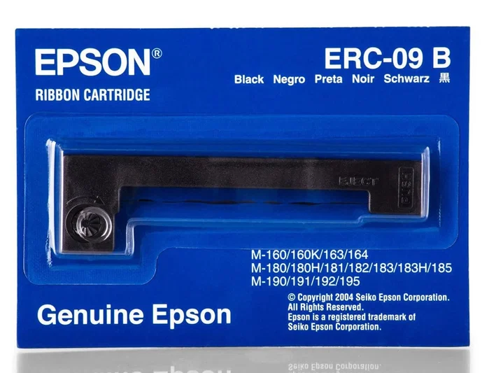 Epson Cinta de Nylon Negra ERC-09B Original