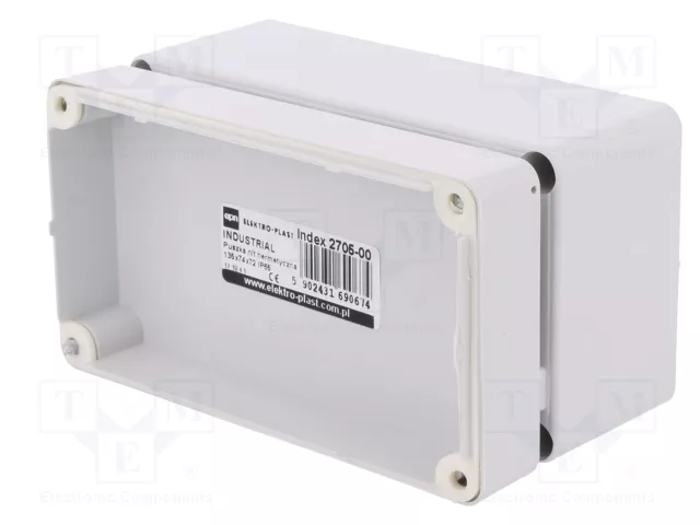 ELEKTRO-PLAST NASIELSK Carcasa Universal INDUSTRIAL Gris IP65