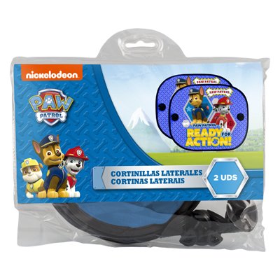 Abc Juego de 2 Cortinillas Patrulla Canina CS10 Universales