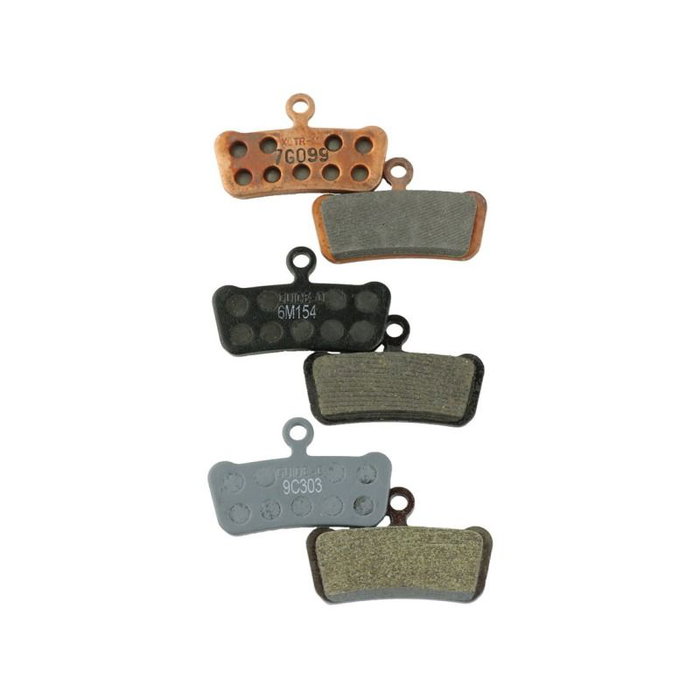 Sram Pastillas de Freno Orgánico con Respaldo de Acero para Trail, Guide, G2 - Kit de 2 Unidades Sram Pastillas de Freno Orgánico con Respaldo de Acero para Trail, Guide, G2 - Kit de 2 Unidades