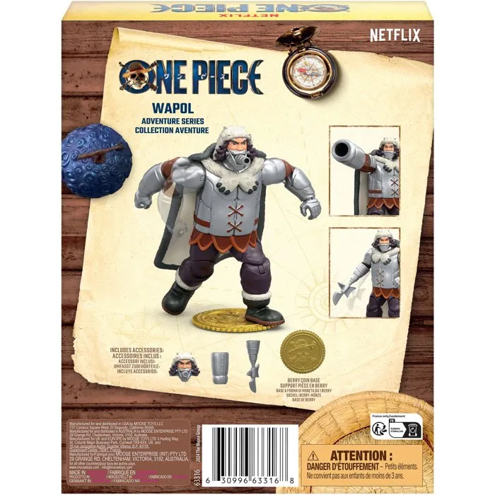 One Piece Figura articulada Wapol ONE0630996633168 - 15 cm - Juguete coleccionable para mayores de 4 años