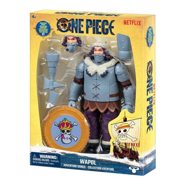 Moose Figura articulada One Piece Wapol 15 cm - Edición español