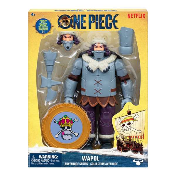 Moose Figura articulada One Piece Wapol 15 cm - Edición español