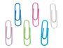 PINCELLO Set 80 Clips Metalizados Pequeños 2.8 x 11.5 x 1.5 cm Multicolor Metal (Set de 24)