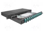 DeLOCK Caja de empalme de fibra óptica 19″ 12 x SC Duplex OM3 1U
