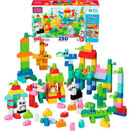 Mega Bloks Bloques De Animales Con 250 Piezas Jcf93 Mega Blocks