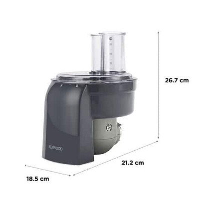 Kenwood KAX400PL Accesorio de corte en dados Gris