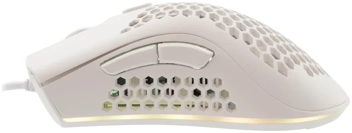 Barracuda BGM-031 Coral White Música gaming 12800 dpi