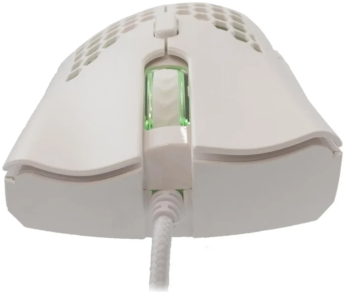 Barracuda BGM-031 Coral White Música gaming 12800 dpi