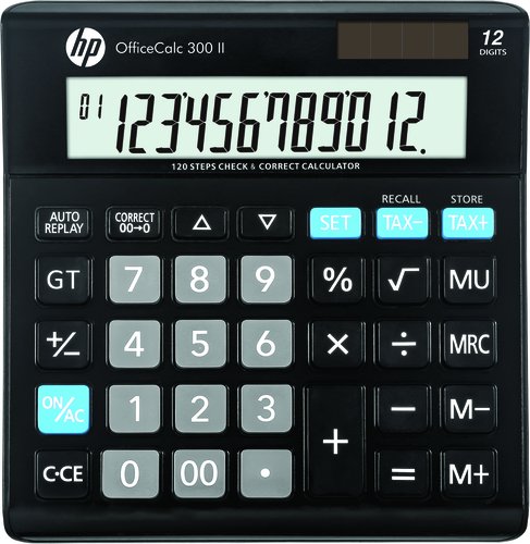 HEWLETT-PACKARD Calculadora de Sobremesa HP-OC 300 II/INT BX de 12 Dígitos HEWLETT-PACKARD Calculadora de Sobremesa HP-OC 300 II/INT BX de 12 Dígitos