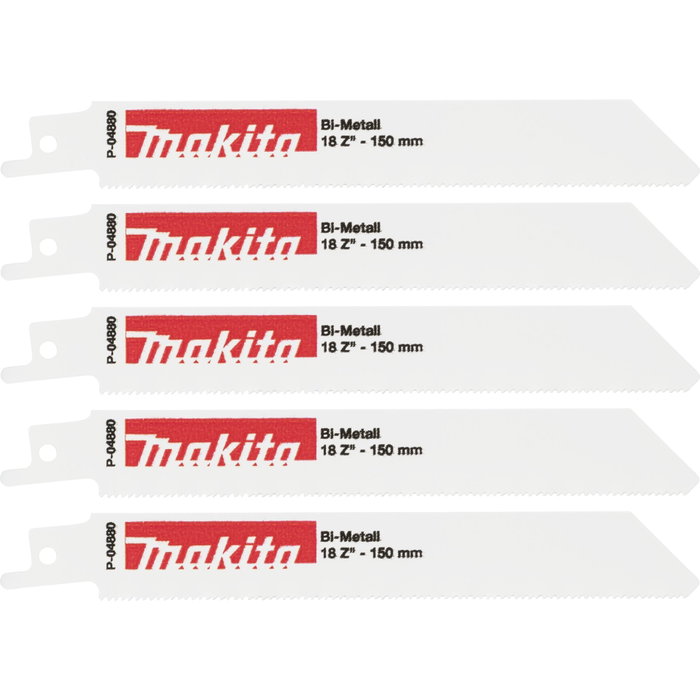 Makita P-04880 Hoja de Sierra Recíproca BIM 150/18Z Makita P-04880 Hoja de Sierra Recíproca BIM 150/18Z
