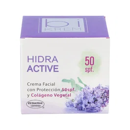 Mycofit Bikrem Hidractive Crema Facial FPS 50 - 50 ml - Protector Solar Hidratante con Ingredientes Naturales
