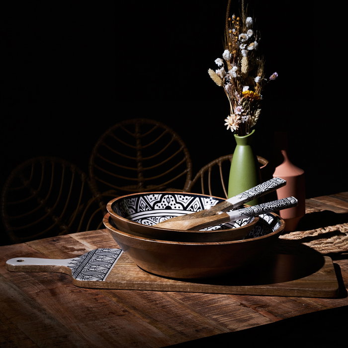 Home Deco Factory Tabla Servir Dune Mirage 58x19 cm Madera Mango Home Deco Factory Tabla Servir Dune Mirage 58x19 cm Madera Mango