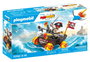 Playmobil Barco Pirata Racing de Plástico para Niños a Partir de 3 Años