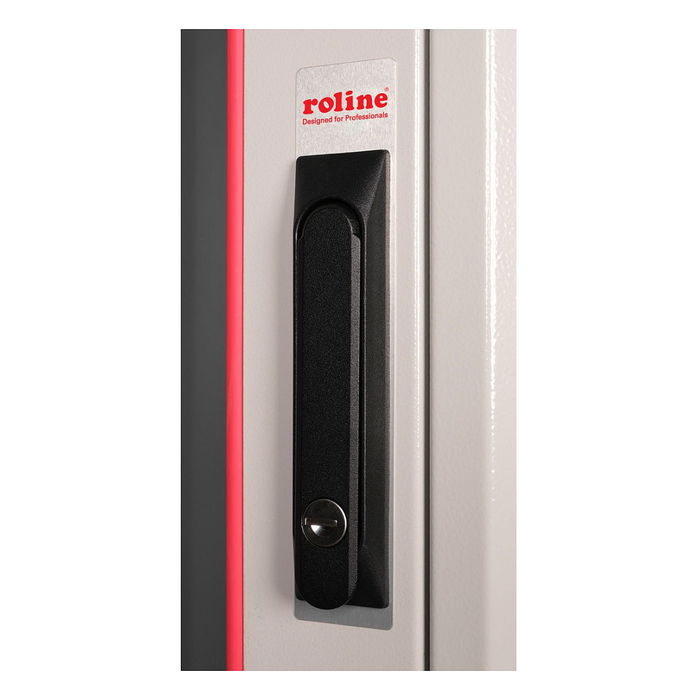 ROLINE 26.21.0056 Bastidor de Red 19 Pulgadas 32U, Gris, Puertas de Cristal, 600x600 mm, Capacidad 600 kg ROLINE 26.21.0056 Bastidor de Red 19 Pulgadas 32U, Gris, Puertas de Cristal, 600x600 mm, Capacidad 600 kg