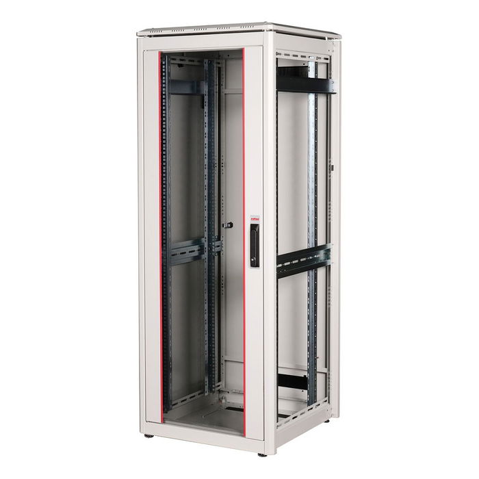 ROLINE 26.21.0056 Bastidor de Red 19 Pulgadas 32U, Gris, Puertas de Cristal, 600x600 mm, Capacidad 600 kg ROLINE 26.21.0056 Bastidor de Red 19 Pulgadas 32U, Gris, Puertas de Cristal, 600x600 mm, Capacidad 600 kg