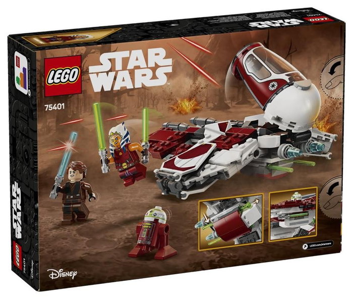 LEGO Star Wars Interceptor Jedi de Ahsoka 75401