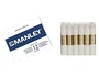 Manley Estuche de 12 Ceras Blanco de 60mm