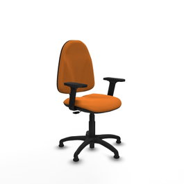 PIQUERAS Y CRESPO Silla de oficina Algarra Naranja
