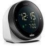 Braun BC 24 W DCF Funkwecker - Reloj Despertador Digital de Radio Blanco