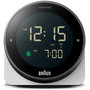 Braun BC 24 W DCF Funkwecker - Reloj Despertador Digital de Radio Blanco