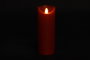 DKD Home Decor Decoración Luminosa Navidad Tradicional Rojo Blanco LED Cera 7.5 x 20 x 7.5 cm (12 Unidades)