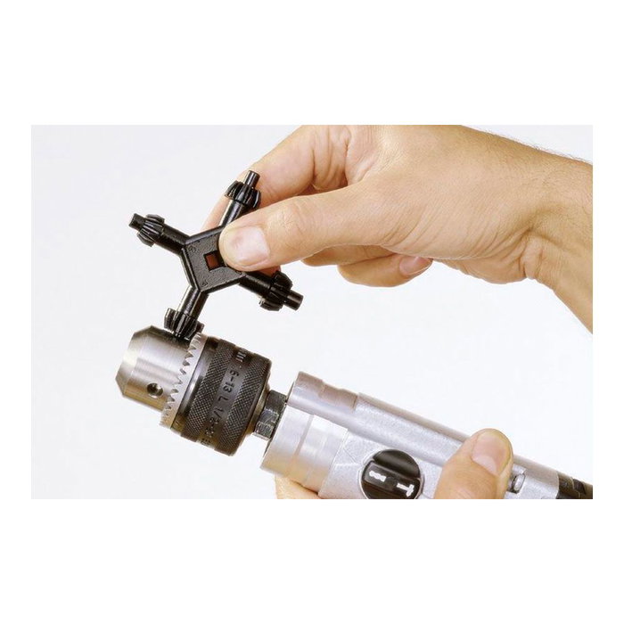 Wolfcraft Llave Universal para Portabrocas para Todos los Portabrocas Habituales Wolfcraft Llave Universal para Portabrocas para Todos los Portabrocas Habituales