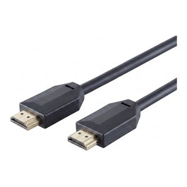S-Impuls Cable HDMI 2.1 de 0,5 m, 120 Hz, Negro