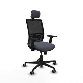 PIQUERAS Y CRESPO Silla de oficina Yunquera con mecanismo Sincro/Traslack